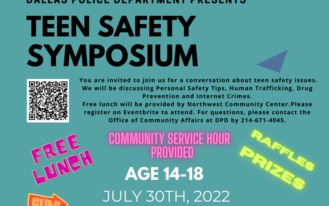 DPD Teen Safety Symposium 7/30